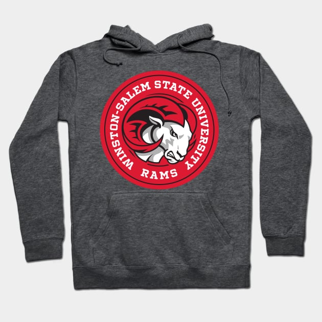 Winston-Salem State University - Circle Hoodie by Josh Wuflestad